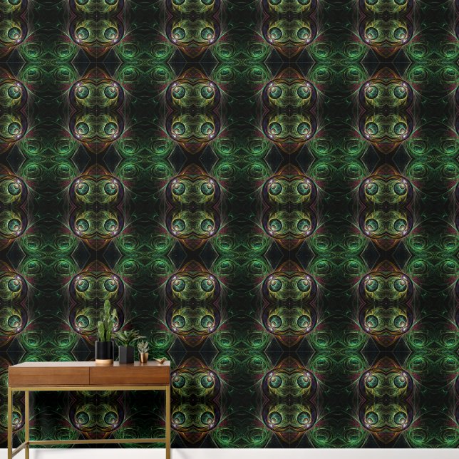 Abstrakte Kunst im Auge Tapete (Hausflur)