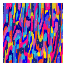 Abstrakte Kunst im Farbbuch