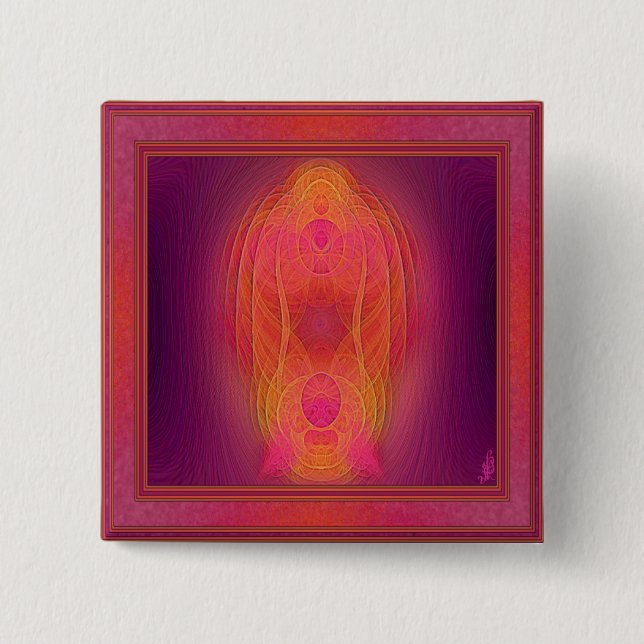Abstrakte Kunst im Tessin Button (Vorderseite)