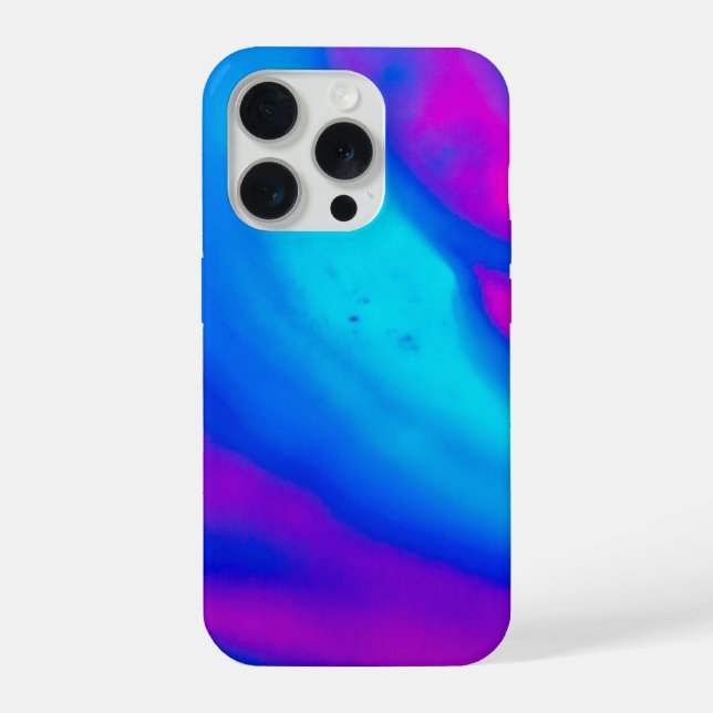 Abstrakte Kunst iPhone 15 Pro Hülle (Rückseite)