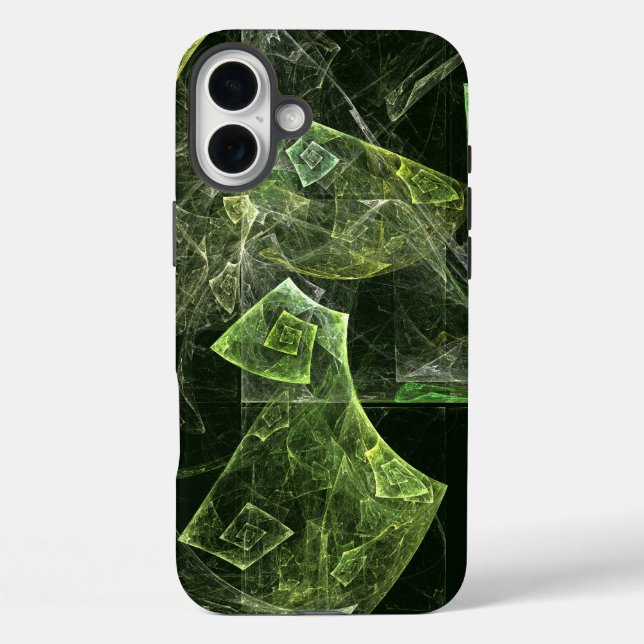 Abstrakte Kunst iPhone 16 Plus Hülle (Rückseite)