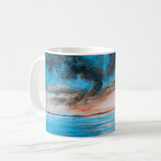 Abstrakte Kunst Kaffeetasse