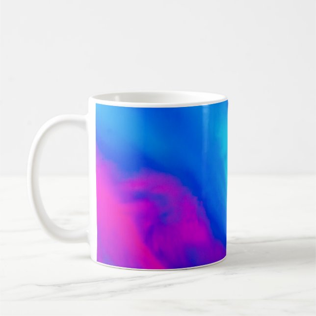 Abstrakte Kunst Kaffeetasse (Links)