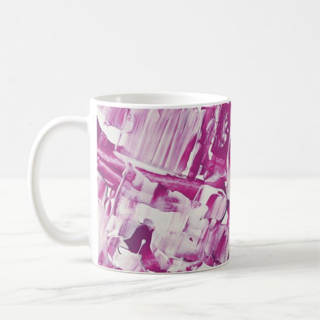 Abstrakte Kunst Kaffeetasse (Links)