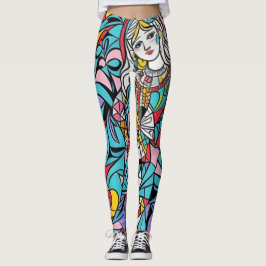 abstrakte Kunst Leggings
