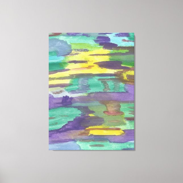 Abstrakte Kunst Leinwanddruck (Vorderseite)