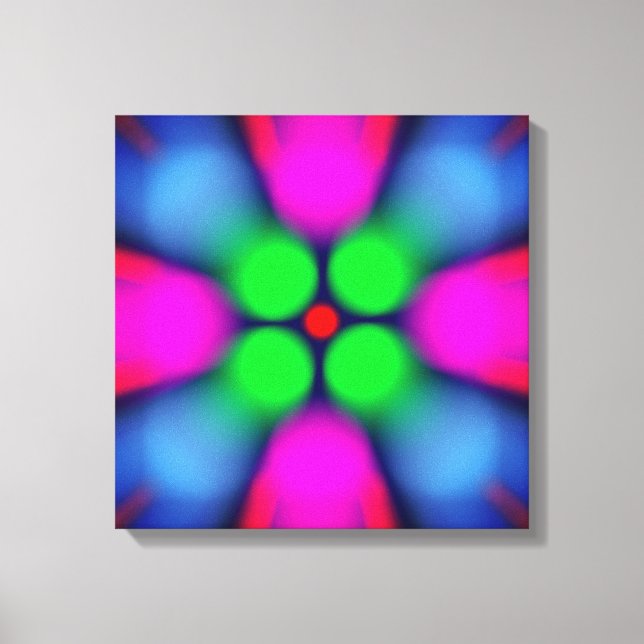 Abstrakte Kunst Leinwanddruck (Vorderseite)