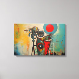 Abstrakte Kunst Leinwanddruck