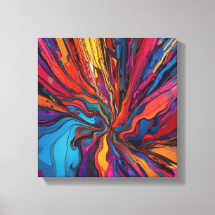 Abstrakte Kunst Leinwanddruck