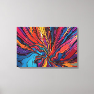 Abstrakte Kunst Leinwanddruck