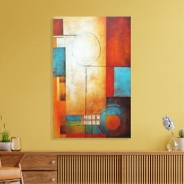 Abstrakte Kunst Leinwanddruck