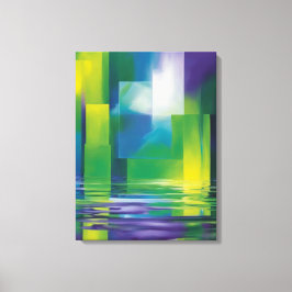Abstrakte Kunst Leinwanddruck