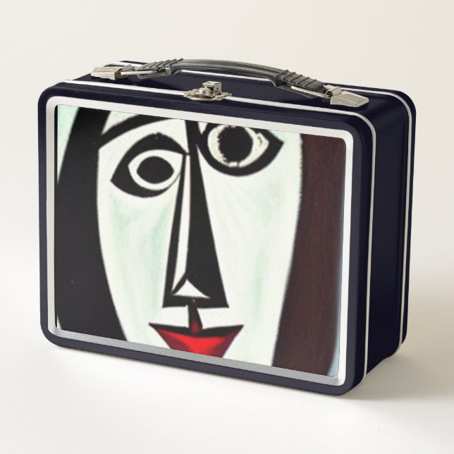 Abstrakte Kunst Lunchbox (Vorderseite)