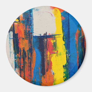 Abstrakte Kunst Magnet