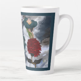 Abstrakte Kunst Milchtasse