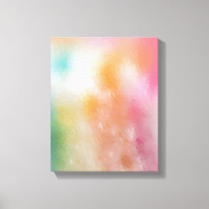 Abstrakte Kunst Moderne Moderne Moderne Rot Rosa B Leinwanddruck