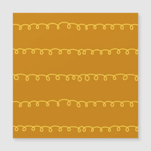 Abstrakte Kunst: Modernes Wrapping Design Magnetkarte