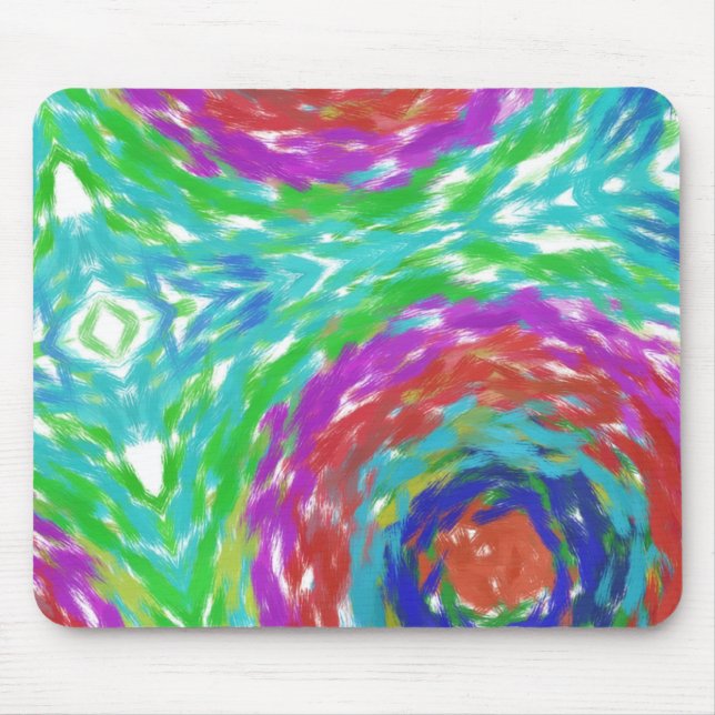 Abstrakte Kunst Mousepad (Vorne)