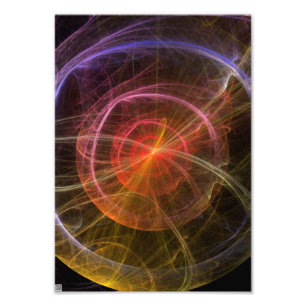 Abstrakte Kunst - Neue Welt Fotodruck