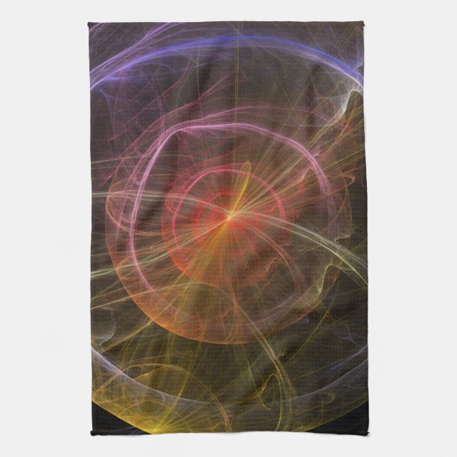 Abstrakte Kunst - Neue Welt Handtuch (Vertikal)
