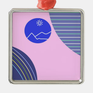 abstrakte Kunst Ornament Aus Metall