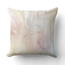 abstrakte Kunst-Pastell-Kissen