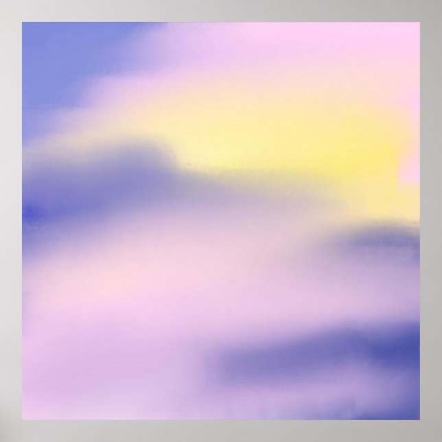 abstrakte Kunst Poster (Vorne)