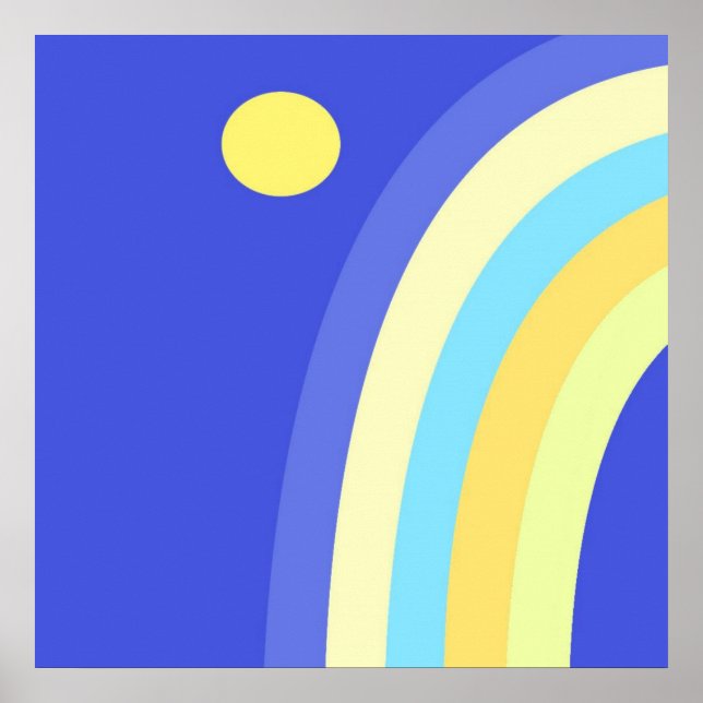 abstrakte Kunst Poster (Vorne)