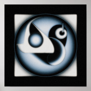 Abstrakte Kunst Poster