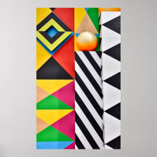 Abstrakte Kunst Poster