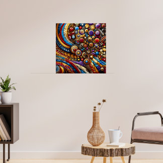 Abstrakte Kunst Poster
