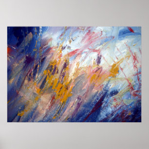 Abstrakte Kunst Poster