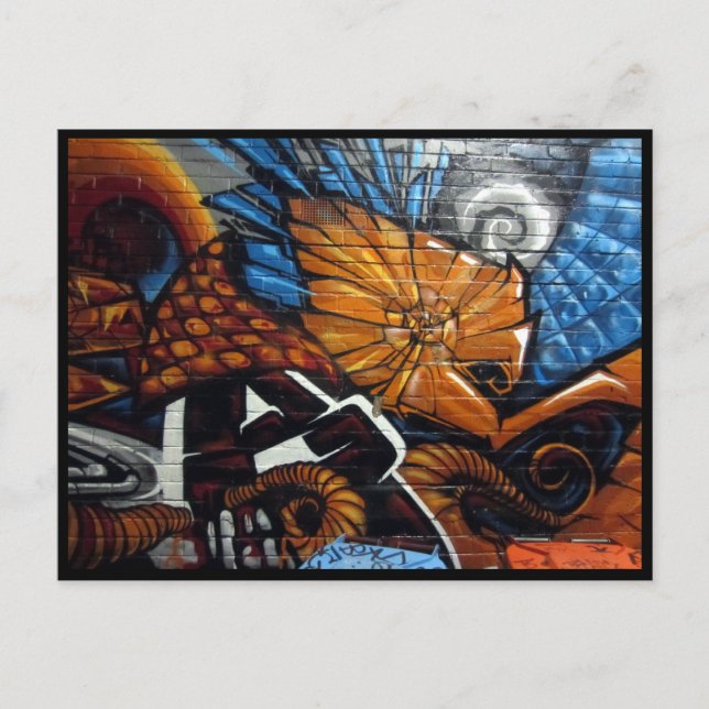 abstrakte Kunst Postkarte (Vorderseite)