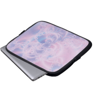 Abstrakte Kunst rosa Laptopschutzhülle