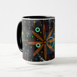 Abstrakte Kunst: Satellit Tasse