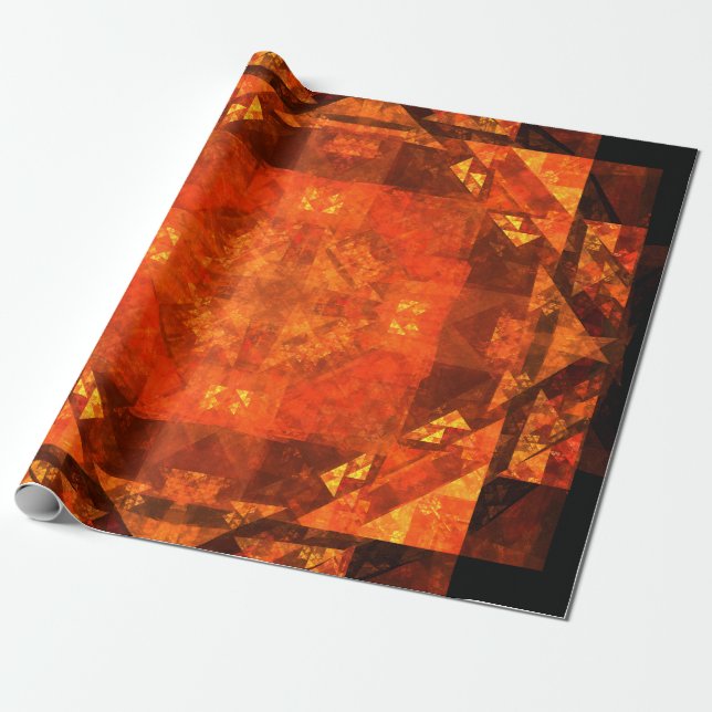 Abstrakte Kunst segnen Geschenkpapier (Ungerollt)