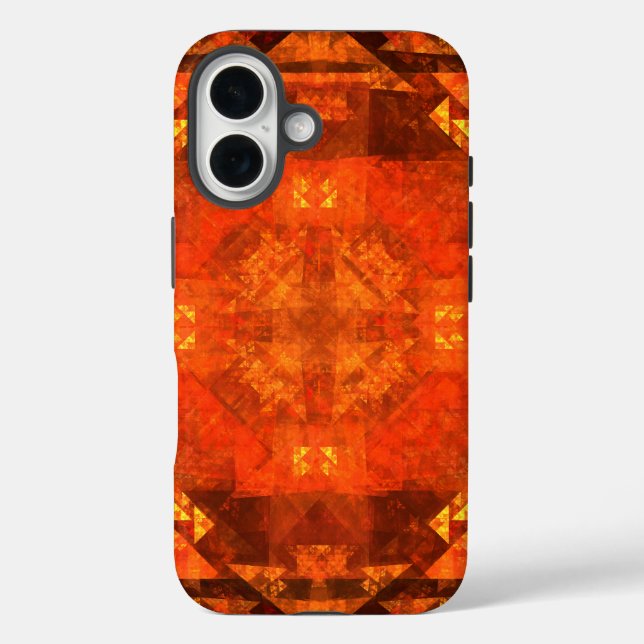 Abstrakte Kunst segnen iPhone 16 Hülle (Rückseite)