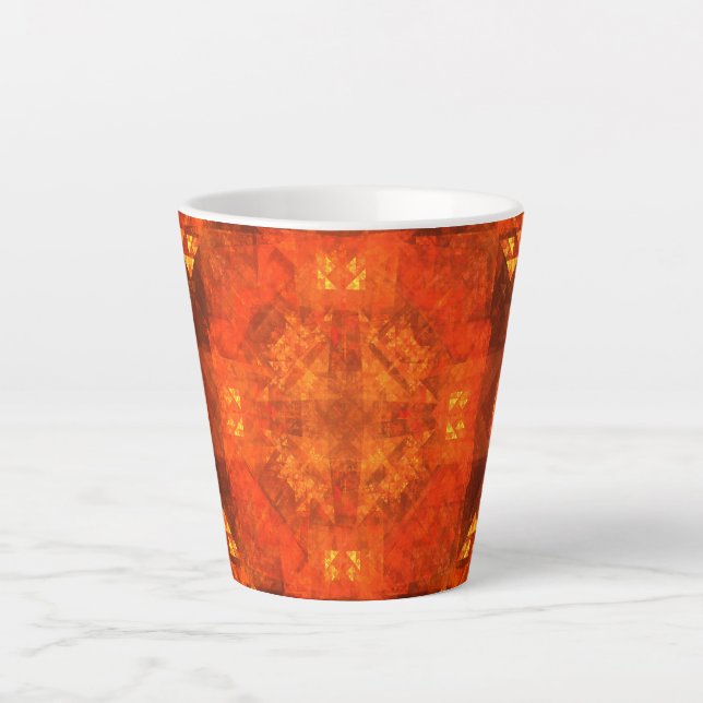 Abstrakte Kunst segnen Milchtasse (Vorderseite)