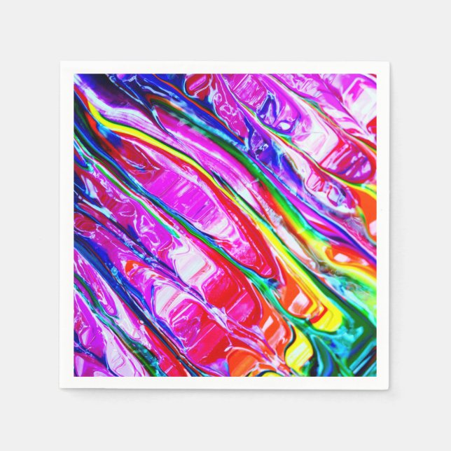 Abstrakte Kunst Serviette (Vorderseite)