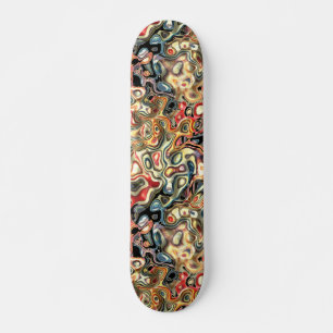 Abstrakte Kunst Skateboard