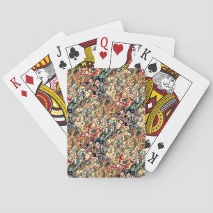 Abstrakte Kunst Spielkarten