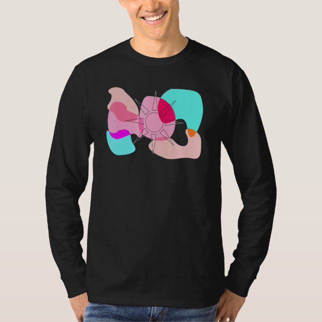 Abstrakte Kunst T-Shirt (Vorderseite)