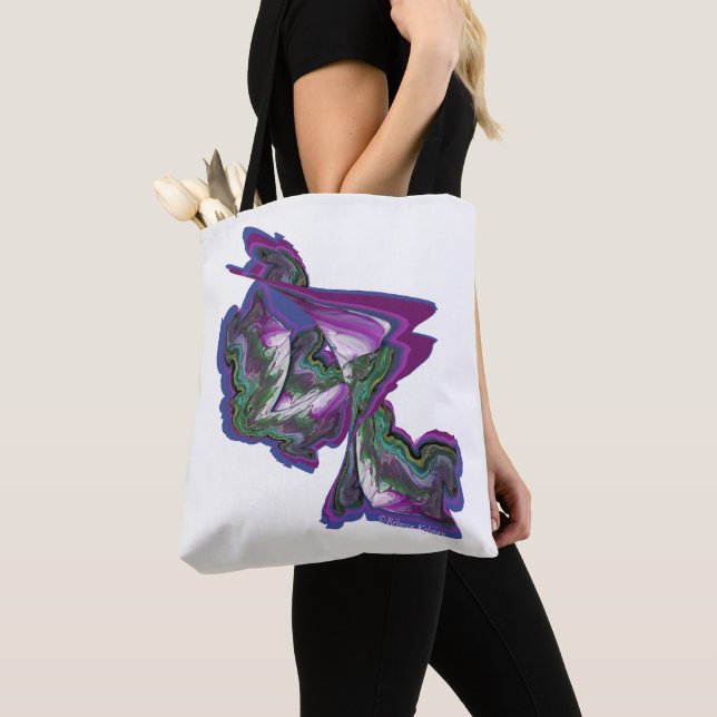 Abstrakte Kunst Tasche (Von Nahem)