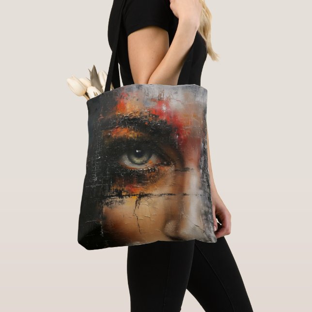 Abstrakte Kunst Tasche (Von Nahem)
