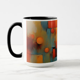 Abstrakte Kunst Tasse