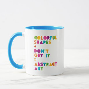 Abstrakte Kunst Tasse