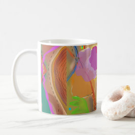 Abstrakte Kunst-Tasse Kaffeetasse