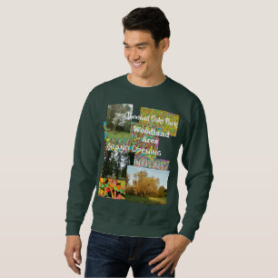 abstrakte Kunst Tausend Eichen Park Waldgebiet San Sweatshirt