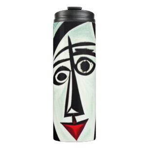 Abstrakte Kunst Thermotasse Thermosbecher