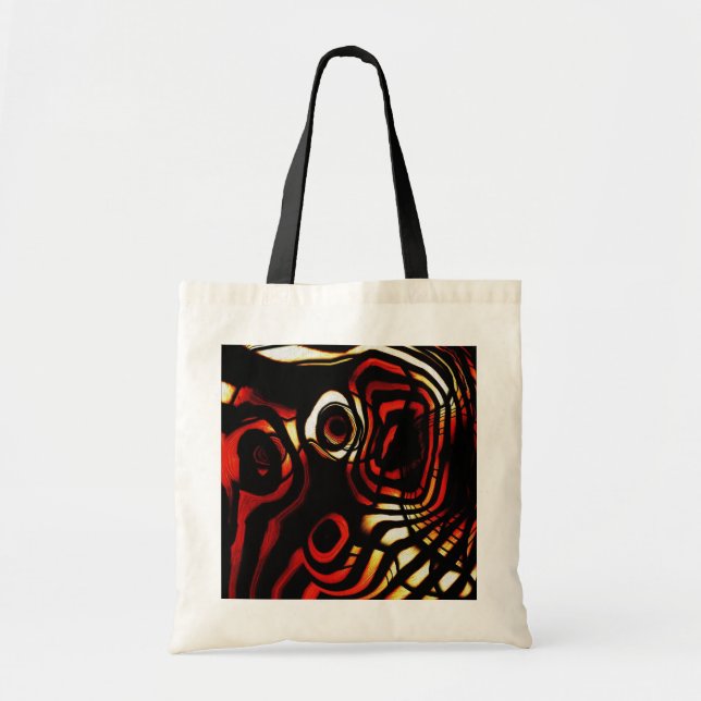 Abstrakte Kunst Tragetasche (Vorne)